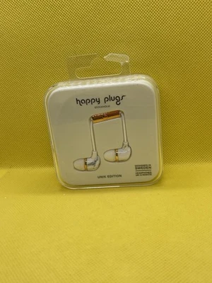 全新带盒 Happy Plugs 豪华版 UNIK 耳机 带麦克风和遥控器(全新未拆封) — 第 1/2 张图片