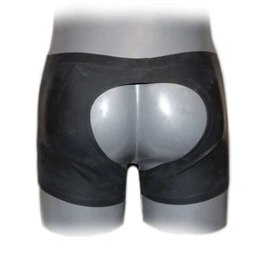 Latex Shorts mit Reißverschluss 0,4 mm Back open (XL) - Bild 1 von 6