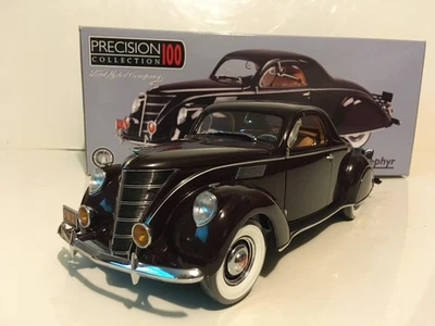 Lincoln Zephyr 1937 cupé de 2 puertas ERTL Precision (falta espejos retrovisores 1/18 en caja Foto 1 de 4