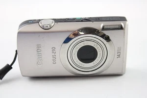 Canon IXUS 210 Digital Compact Camera w/ 5x IS Zoom Lens - Picture 1 of 4