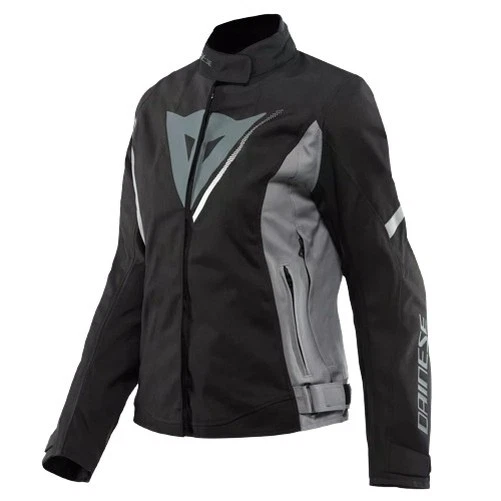 Chaqueta Moto Mujer DAINESE VELOCE D-DRY IMPERMEABLE Negro Blanco Gris - Imagen 1 de 4