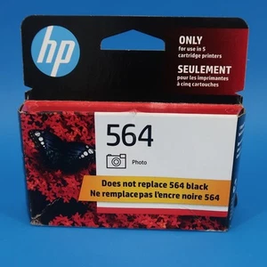 HP 564 Photo Ink Cartridge CB317WN Genuine OEM Original New Sealed EXP Dec 2024 - Picture 1 of 5