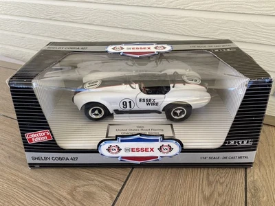 Essex Wire Shelby Cobra #91 1965 campeón de carreras de carretera de Estados Unidos ERTL 1/18 + ¡Envío rápido! Foto 1 de 4