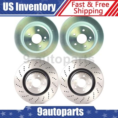 Brembo OE Front Rear Disc Brake Rotors for 2010-2017 Mercedes-Benz E550 - Image 1 of 4