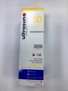 Ultrasun Kids Sunscreen SPF50+ White Unscented, 150ml, Brand New Sealed, RRP £32 - Picture 1 of 3