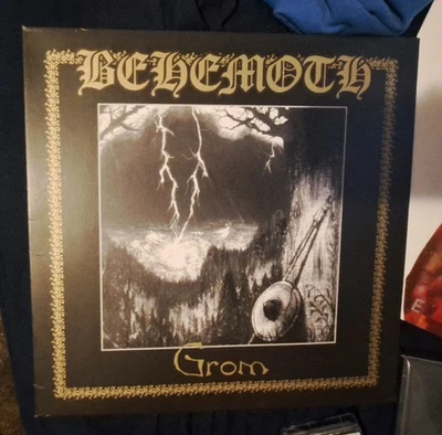 Behemoth - Grom VINYL BACK ON BLACK PRESS - Image 1 of 2