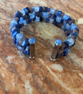 Brazalete Whitney Kelly Grabado WK 925 China Piedras Preciosas Plata Esterlina Foto 1 de 4