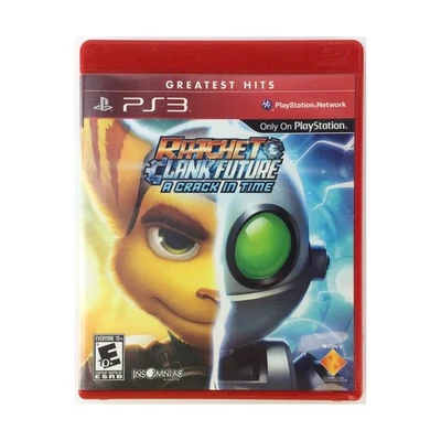 Insomniac Ga Video Game  Ratchet & Clank - A Crack In Time (Greatest  SW (New) - Image 1 of 2