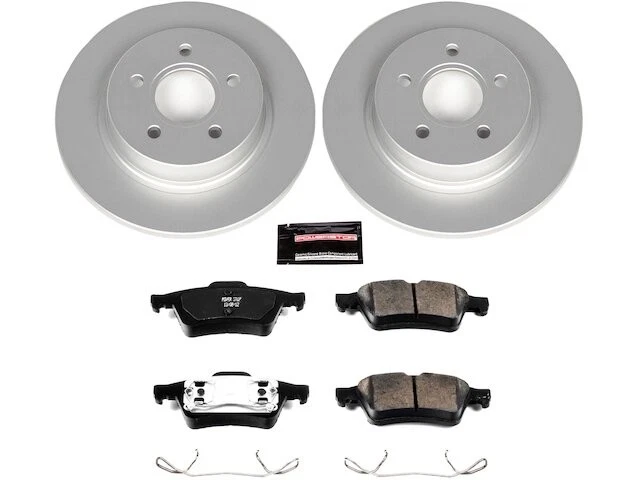 Rear Brake Pad and Rotor Kit For 2005 Volvo V50 QK634TB - Image 1 of 1