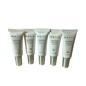 5 Pack Mally Cancellation Conditioning Face Concealer RICH 0.3 fl. oz Each - NEW - Picture 1 of 2