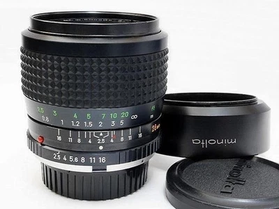 Lente principal gran angular Minolta MC W.Rokkor-SI 28mm F2.5 lente de... - Imagen 1 de 3