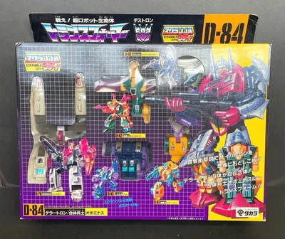 Rare ! Transformers G1 Abominus Vintage D-84 1987 Takara Good Condition Fedex - Image 1 of 4