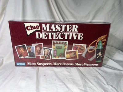Clue Master Detective Board Game - Vintage 1988 Version - NEW - Parker Brothers - Image 1 of 4