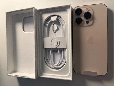 Apple iPhone 16 Pro - 256 GB - Desert Titanium (Unlocked) - Image 1 of 4