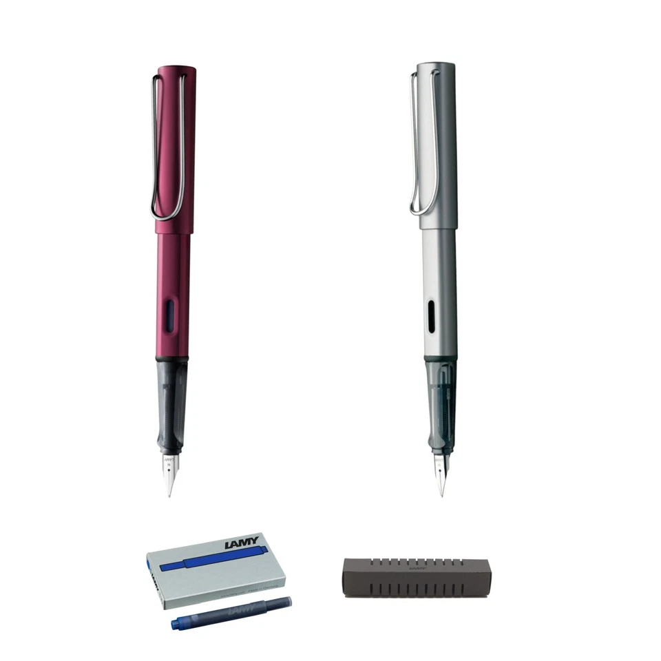 LAMY Füller Al Star Füllfederhalter Feder F Füllhalter Patronen Blau/Schwarz - Bild 1 von 4