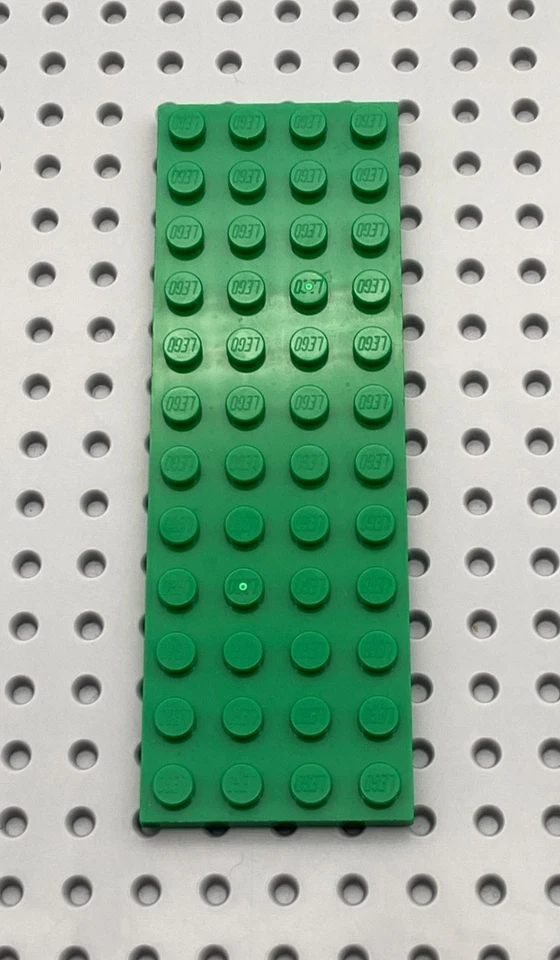 LEGO® 1x Platte Bauplatte 4x12 flach 3029 grün - Bild 1 von 1