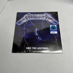 Metallica Ride The Lightning Walmart Exclusive Electric Blue Vinyl 2021 New B22 - Picture 1 of 4