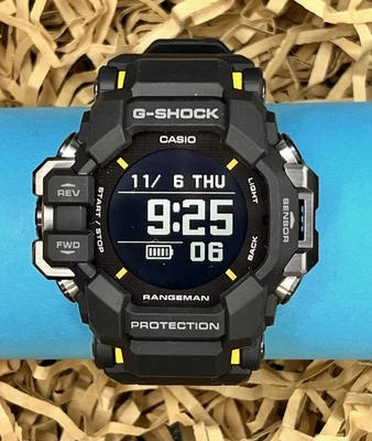 Reloj Casio G SHOCK RANGEMAN GPR-H1000 GPS Asistido Solar Negro/Amarillo 2023 Foto 1 de 4