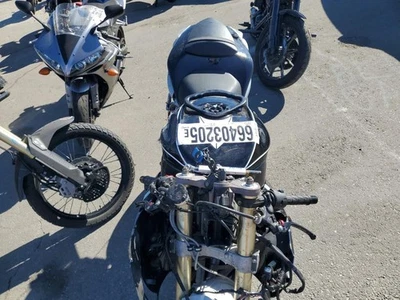 06-07 ZX10R HORQUILLAS RUEDA DELANTERA HORQUILLA LLANTA TRIPLE ÁRBOL ABRAZADERA SUPERIOR INFERIOR IZQUIERDA Foto 1 de 4