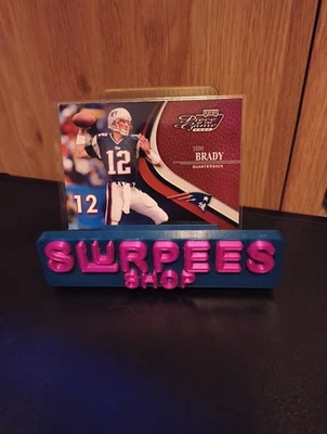 2002 Playoffs Piezas del Juego Tom Brady New England Patriots Inserto  Foto 1 de 2