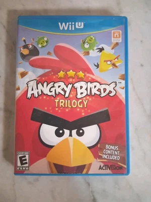 Angry Birds Trilogy (Nintendo Wii U, 2013) Videojuego Activision Foto 1 de 3