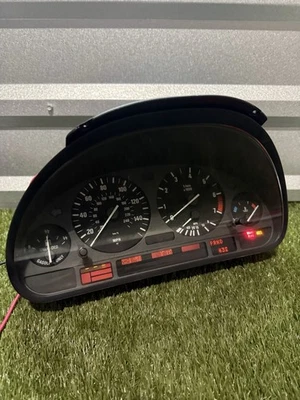 1996-1997 BMW E38 Instrument Cluster 740i 740iL 750iL 206k Miles *Parts/Repair* - Image 1 of 4