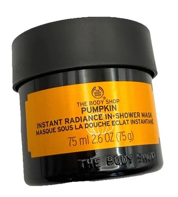 The Body Shop Pumpkin Instant Radiance In-Shower Face Mask 75ml Discontinued New - Image 1 of 4