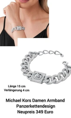 MICHAEL KORS Damen Armband Silber. - Bild 1 von 4