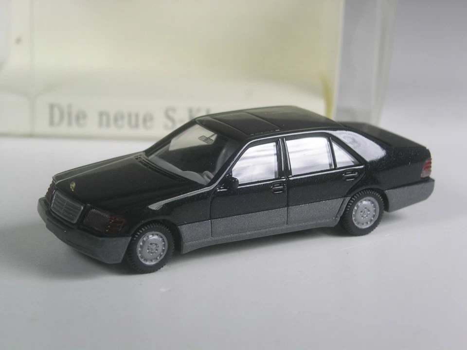 (YG-13) Wiking Sondermodell Mercedes 600 SEL W 140 S-Klasse schwarz in OVP - Bild 1 von 1
