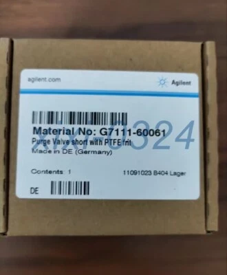 NEW Agilent G7111-60061 Short vent valve DHL shipping - Image 1 of 4