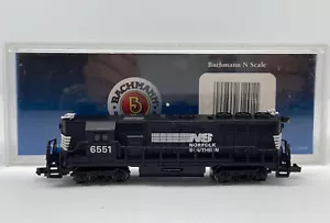 N Bachmann W/8 Wheel GP50 Diesel Loco Train #61291 Norfolk & Southern #6551. - Picture 1 of 12