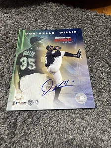 Dontrelle Willis Signed Autographed 8x10 Photo Auto Florida Marlins Baseball COA - Picture 1 of 3