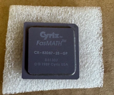 Coprocesador 80387 - Cyrix FasMath CX-83D87-25-GP Foto 1 de 2