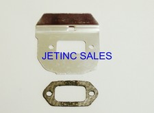 Muffler Cooling Plate & Gasket Fits Husqvarna K750 K760