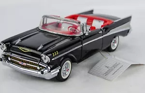 Franklin/Danbury mint 1:24 1957 Chevrolet BelAir classic American Model rare 118 - Picture 1 of 14