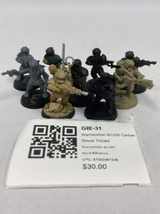 Warhammer 40,000 Cadian Shock Troops GIE-31 - Picture 1 of 1
