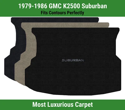 Lloyd Luxe грузовой коврик для '79-86 GMC K2500 пригород w/серебро на черный пригород 3 - Изображение 1 из 4