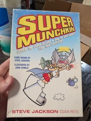 SUPER MUNCHKIN + SUPER MUNCHKIN 2 LA CAPA ESTRECHA S 100% COMPLETA 200 Foto 1 de 4