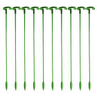 Garden Strong Metal Bow Metal Plant Supports Stake For Flower And Plant 10/30pcs