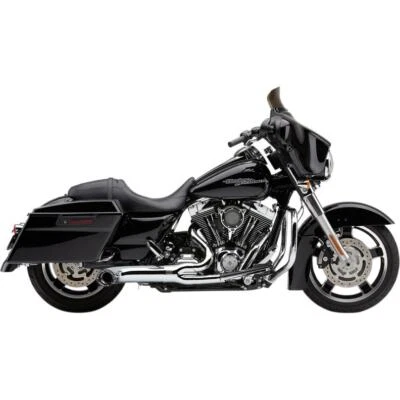 Sistema de escape Cobra 6270-1 cromo 2 en 1 4" giro 09-16 Harley Touring Foto 1 de 3
