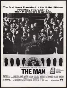 THE MAN__Orig. 1972 Trade print AD promo__JAMES EARL JONES__Georg Stanford Brown - Picture 1 of 1