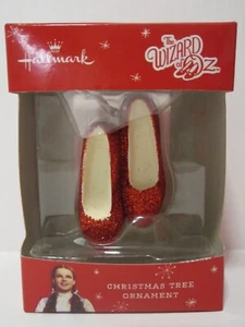 NEW Hallmark Ornament 2015 Dorothy's Ruby Red Slippers Wizard of Oz - B10 - Picture 1 of 5