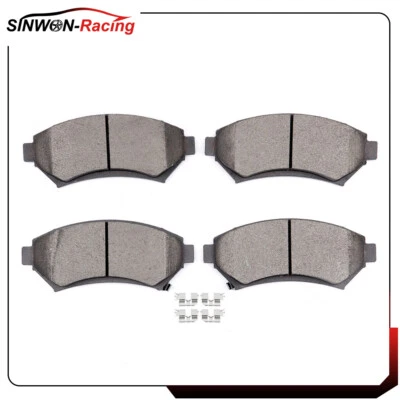 Front Brake Ceramic Pads 4 Pcs For 1997-2004 Buick Regal GS 3.8L - Image 1 of 4