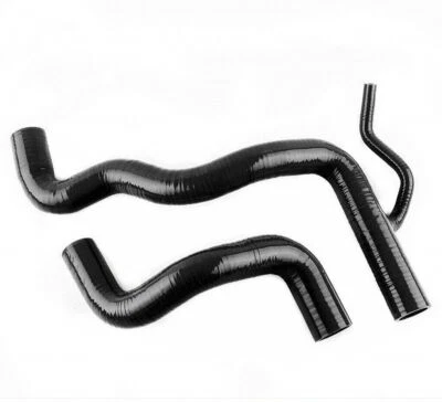 For TOYOTA RAV4 1AZ/2AZ 2.0L 2.4L 2005-2012 Silicone Radiator Coolant Hose Black Foto 1 de 4