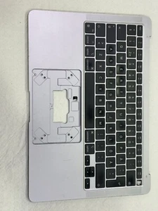Clavier  Apple MacBook AIR A2337 GRIS 13" QWERTY (SUEDE) GRADE A - Afbeelding 1 van 2