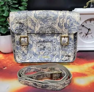 RARE!! Dr Martens 11" Leather Graffiti Satchel - Picture 1 of 21