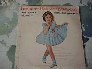 Little Miss Wonderful-Shirley Temple Hits-Original Film Soundtracks - Picture 1 of 3