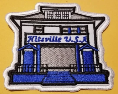 BURNSEYS CUSTOMS Motown Museum | Home of Hitsville U.S.A. Embroidered Patch approx. 3x 3.5"