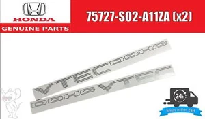 Honda Genuine CIVIC SI EK EMI B16A2 99-00 DOHC VTEC Sticker 2 QTY Set JDM Japan - Picture 1 of 11