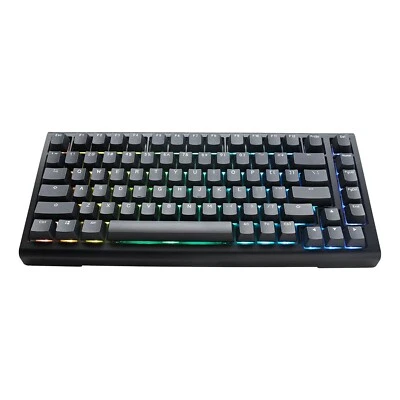 Ducky ProjectD Tinker 75 Cherry Silver Switch Black Keyboard Hebrew English - Image 1 of 3